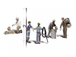 New Woodland Scale Train Figures City Workers A2742. Fixed Price $29.69.