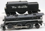 Lionel Scale 2-4-2 Steam Engine # 8213 & Tender Rio Grande 1:48. Fixed Price $73.59.