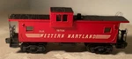 Vintage Lionel 6-19704 Western Maryland Extended Vision Caboose, Gauge, 1989. Fixed Price $50.00.
