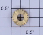 Lionel 282-9 Main Shaft Drive Gear Worm Wheel (10). Fixed Price $30.00.