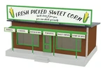 Mth Road Side Stand Sweet Corn (public Delivery Track) 30-90635. Fixed Price $70.98.