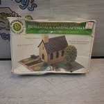 Bachmann Country Church Ho Scale Model Train Kit 49-2576 New Sealed Nib. Fixed Price $17.50.