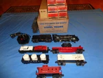 Lionel #1603WS Whistling Mountain Climber Steam Freight Set W/boxes, 2037 Loco. Fixed Price $405.00.