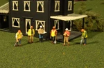 Bachmann Scenescapes 33166 O Scale Civil Engineers Figures (6 Pack). Fixed Price $16.99.