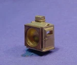 O/ON3/ON30 D&rgw "late" Box Style Headlight Wiseman Back Shop Brass Part BS-117. Fixed Price $8.95.