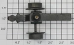 Lionel 8040-15 Black 2-WHEEL Steam Loco Rear Truck Assembly. Fixed Price $6.00.
