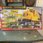 Vintage Life-like Rail Runner Ho Scale Electric Train Set Santa. Fixed Price $125.00.