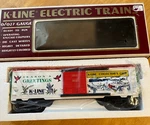 Nib 1993 K-line K90004 Kcc Christmas Box Car Collectors Club Exclusive. Fixed Price $19.00.