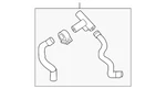 Genuine Nissan Drive Motor Inverter Coolant Line 21575-5MR1A. Fixed Price $41.28.