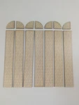 Scale Laser Cut Sidewalk Cobblestone - 200 Feet Layout Scenery. Fixed Price $14.90.