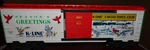 K-line K-90004 Kcc X-mas Box Car Die Cast Trucks. Fixed Price $14.99.
