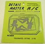 Detail Master Rc 5004 1/10 Scale Truck Mates - Sitting K!. Fixed Price $5.99.