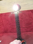 Marx 436 Searchlight Tower 13.75" Black Spotlight W/ Metal Platform. Fixed Price $9.95.