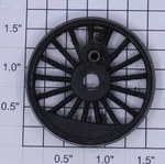 Lionel 700E-8 Non-flanged Drive Wheel W/ Eccentric Stud. Fixed Price $25.00.