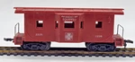 Marx Ho Santa Fe Bay Window Caboose Atsf # 2226 Model Freight Train Car. Fixed Price $12.79.