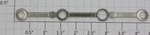 Lionel 726-25 Side Rod (12). Fixed Price $25.20.