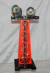 K-line K-133 Searchlight Tower O/027 Two Bright Lights Marx Accessory Floodlight. Fixed Price $19.95.