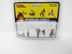 Woodland Scenics A2751 Gone Fishing Boys Grandfather Rods Figure Set. Fixed Price $29.99.