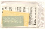 Walthers Ho Scale Decal #934-36060 Chicago & Eastern Illinois Caboose Rare. Fixed Price $9.99.