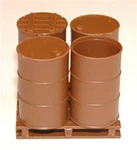 Tichy Scale #2024 55 Gallon Steel Drums -. Fixed Price $10.08.