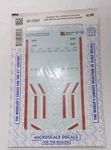 Microscale 87-1257 Ho Sry Emd MP15 & SD38 Diesel Waterslide Decal Sheet. Fixed Price $6.99.