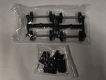 Weaver 2-RAIL Plastic Trucks, Couplers, Wheels! Scale Freight Friction Bearing. Fixed Price $24.99.
