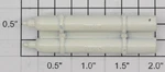 Lionel 6814-35 Die-cast Repainted White Oxygen Tank. Fixed Price $10.00.