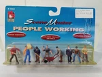 New Sealed Life-like Trains Scene Master People Working Figures Scale #1860. Fixed Price $17.99.