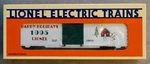 Lionel # 6-19938 Gauge Christmas Boxcar 1995 -new. Fixed Price $19.99.