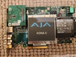 Aja 12G-SDI Video I/o For 8K/4K And Hdr (107984-R3)(KONA-5-03). Fixed Price $1600.00.
