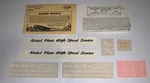 Champ Scale Decal-nickel Plate / Nkp Caboose High Speed Service #CN-628. Fixed Price $8.50.
