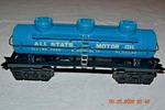 Nice Marx Allstate Motor Oil Tank Car. Fixed Price $14.99.