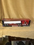 New Ray Kenworth W900 Tractor Trailer Covered Dump Bed Cab 15253. Fixed Price $60.00.