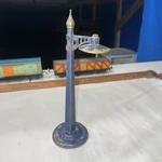 Rare American Flyer Prewar 2209 Peacock Blue Lamp. Fixed Price $89.99.