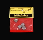 Scale Keil Line Products Passenger Car Washbowl (4), Part 48-252, Nos. Fixed Price $10.20.