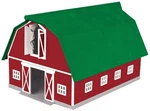 Mth 30-90407 Red Barn With Green Roof Scale New In Box. Fixed Price $79.99.
