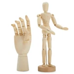 Drawing Model Figure Set - Posable Art & Wooden Hand Essential.... Fixed Price $25.28.