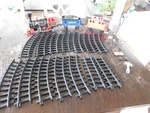 Lionel Train Battery Engine Coal Car Caboose Track Signs Sounds Extec Decor. Fixed Price $55.99.