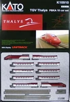 Kato K10910 Tgv Thalys Pbka Car Set Gauge 1/160 W Display Unitrack From Jpn. Fixed Price $368.95.