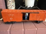 Lionel Gauge At Sf 3484-25 Box Car. Fixed Price $28.50.