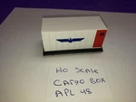 Ho Scale Life-like Apl 24' Trailer Cargo Box Flag Train Open New Condition. Fixed Price $11.42.