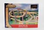 Imaginarium Wooden Railway Spiral Train Set 56 Piece Brio Thomas Toys-r-us New. Fixed Price $79.95.