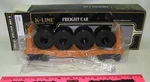 New K-line K-6675 Illinois Central Flat With Coils. Fixed Price $45.00.