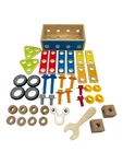 Hape Kids Basic Builder Wooden It Tool Box Play Set Toy Building Learning. Fixed Price $25.00.