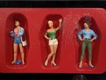 Preiser Teenagers #65312 Scale 1/43 Detailed Figures Standing Girls People. Fixed Price $29.99.