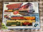 Tyco Ho Scale Rock Island Overnight Freight Train Set Factory Sealed. Fixed Price $90.00.