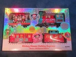 Mickey Mouse Holiday Express Disney 100 Special Edition Train Set Battery Op. Fixed Price $81.95.