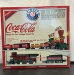 Lionel 6-30166 Coca-cola 125TH Anniversary Vintage Steam Locomotive Train Set. Fixed Price $239.99.