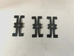 Lionel Parts , 6446-12 Lot Of 3 Hatch Clips For Hoppers. Fixed Price $6.95.