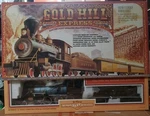 New Vintage Bachmann's Big Hauler Scale Train Set Gold Hill Express BH9. Fixed Price $349.99.